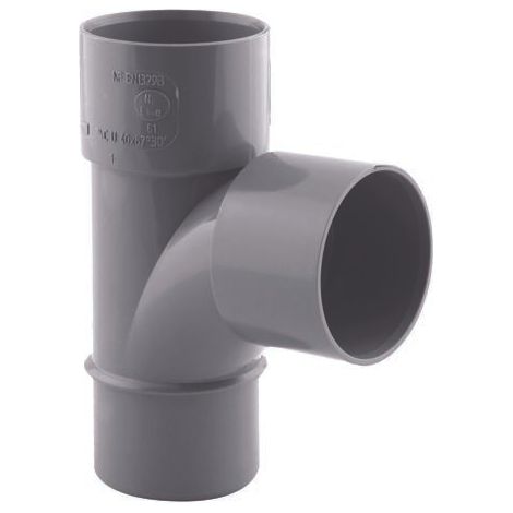 Derivateur double PVC 87° m D 40mm (1/3)