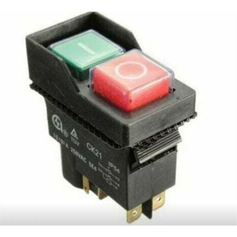 Commutateur De Bétonnière - Interrupteur Électromagnétique 250 V 16 A IP54 - Pour Moteur De Bétonnière - 1 Pièce (1/4)