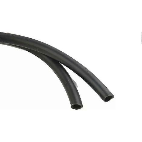 Tuyau d'alimentation en carburant noir de 1 m, NBR, diamètre intérieur 5 mm, diamètre extérieur 8 mm, pour moteur diesel, essence et eau, compatible Honda et Suzuki. Accessoires moto. (1/5)