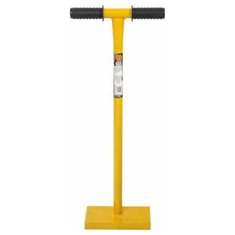 Vorel Compactador de Pavimentación, herramienta de compactación para pavimentación, robusta y duradera, ideal para trabajos de albañilería, 1 pieza.