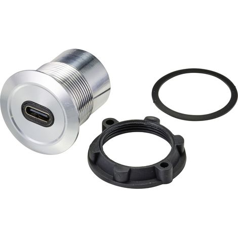 TRU COMPONENTS TC-9534320 USB-Einbaubuchse 3.1 Buchse, Einbau USB-C® Buchse  Inhalt: 1 St.