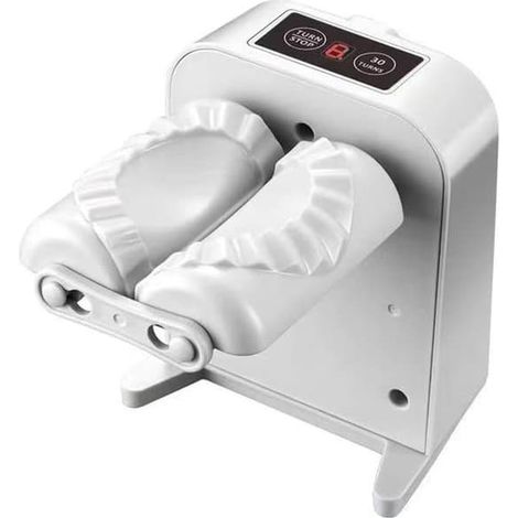 Appareil à raviolis électrique - Appareil à raviolis automatique - Façonneur de raviolis avec 2 programmes - Fermeture parfaite - Appareil de cuisine pour raviolis frais - Gain de temps - Pour la vian (1/5)