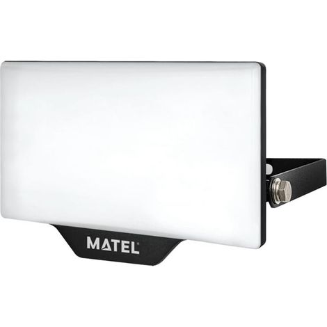 Schwarzer LED-Projektor mit Schnellanschluss, Kaltlicht, IP65, 10 W