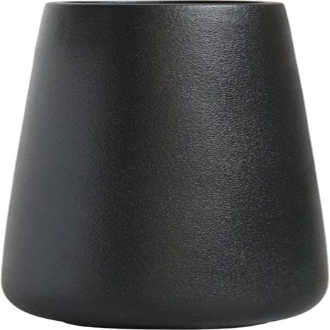 1 Vase, Céramique, Noir, 20 cm, Design moderne, Pour fleurs séchées, Décoration intérieur (1/5)