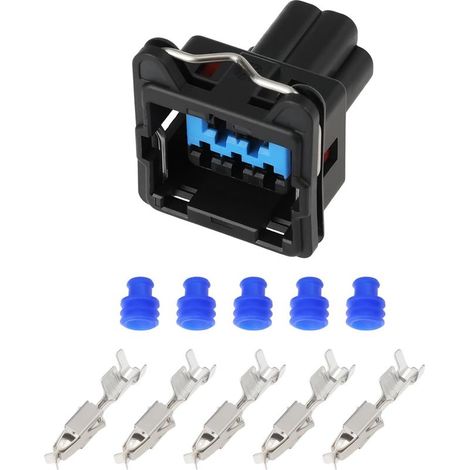 Ensemble de Connecteurs pour Interrupteur de Ventilateur de Radiateur Automobile à 5 Broches Compatible avec Ford Escort RS Cosworth (1/5)