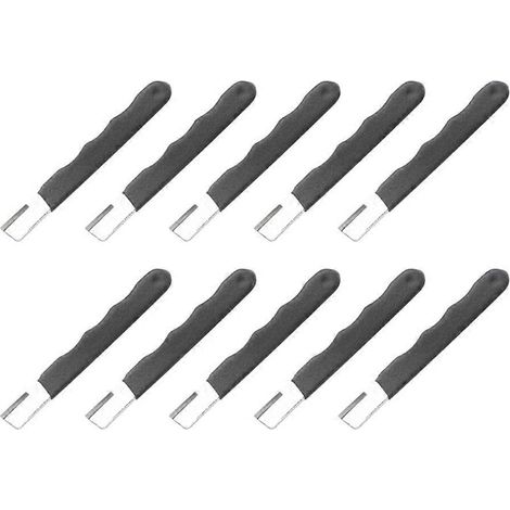 Tragbarer Schnellschärfer für Messer, Rasenmähermesser, Schwarz (1/5)