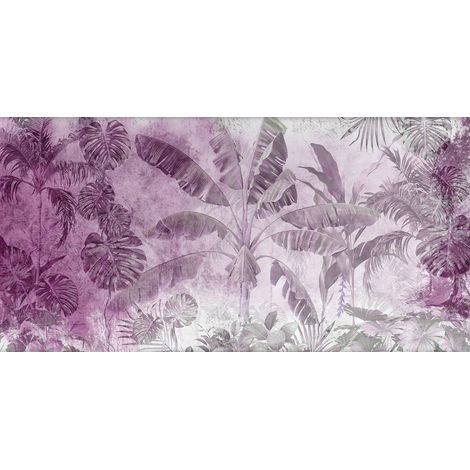 Papier peint panoramique - Forêt Tropicale - 130 cm x 65 cm (1/2)