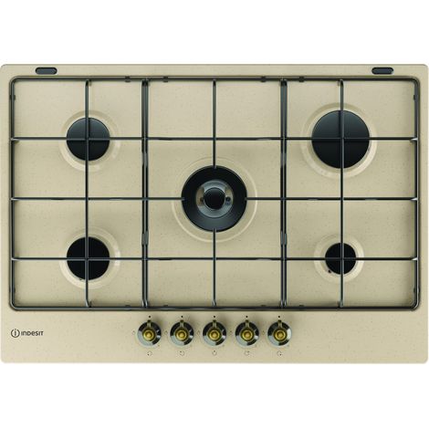 Indesit TH 752 /I (AV) Avena Da incasso 75 cm Gas 5 Fornello(i) Made in Italy. Colore del prodotto: Avena, Posizionamento dell'apparecchio: Da incasso, Dimensione della larghezza del ... - TH752/I(AV) (1/10)