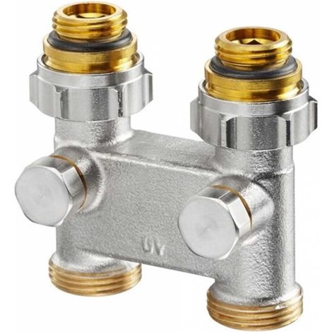 OV Umlenkstück m Absperr. Durchg 50mm 1/2Z AGx3/4Z AG