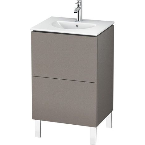 Mobile lavabo L-CUBE 419x520x704mm terra