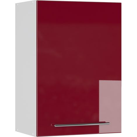 Badschrank Fame-Line, Bordeaux Hochglanz, 50 x 72 cm, Vicco