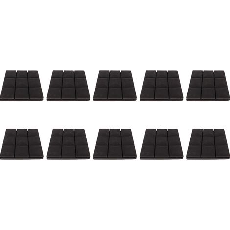 Lot de 10 panneaux acoustiques en mousse ignifuge, forme champignon, matériau insonorisant mural, coton absorbant le bruit, isolation phonique décorative. (1/5)