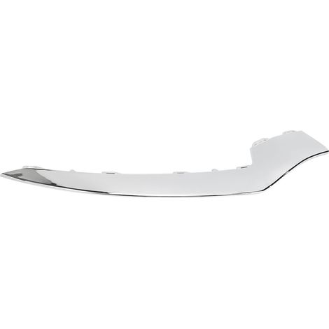 Moulure latérale inférieure de pare-chocs avant, baguette de protection chromée pour Mercedes Classe E Coupé W207 restylée (2013-2015), côté droit, référence 2078850874 (1/5)