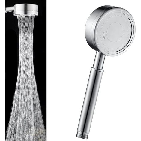 304 Stainless steel shower head with water-saving, pressure-boosting, and limescale-resistant functions. Water-saving shower head, high-pressure shower head