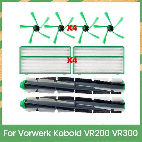 Ersatzteile für die Staubsauger Vorwerk Kobold VR200 und VR300: Hauptbürste, HEPA-Filter und leistungsstarkes Haushaltsreinigungszubehör. (1/5)