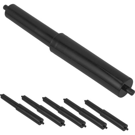 Lot de 6 tiges flexibles pour porte-papier toilette avec accessoires rechange : tubes en plastique (1/5)