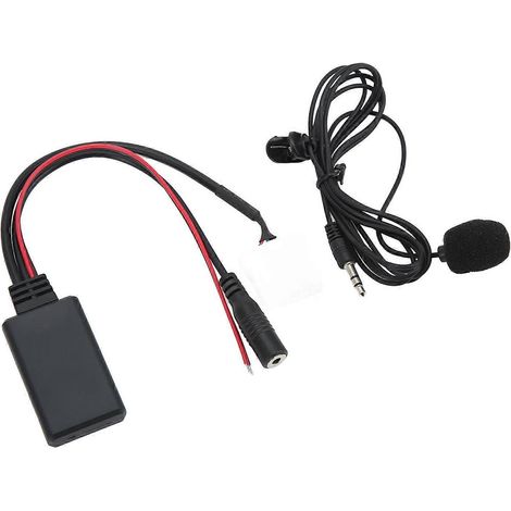 150 cm Bluetooth 5.0-Funkmodul mit AUX-IN-Adapter und Freisprechmikrofon als Ersatz für Mazda 2, 3, 5 und 6
