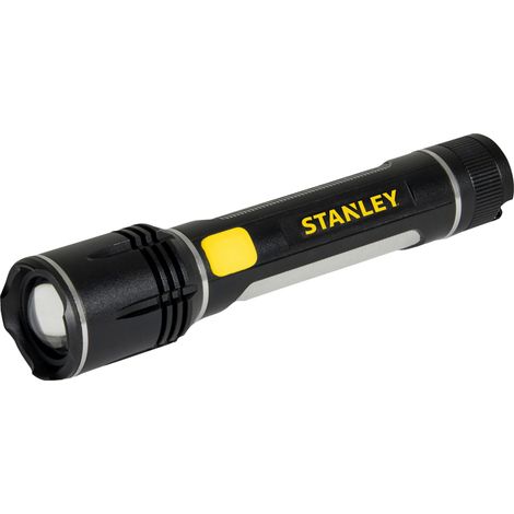 Stanley – Lampe torche led rechargeable aluminium 1000 lumens – Waterproof IP44 – Portée 150 m – Autonomie 4H – 5 modes d'intensité
