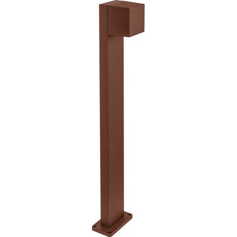 Ges2322 Borne Led 10W Cct 3000K/4000K/6500K Simple Émission En Aluminium Marron - Orientable Ip65 - Gealuce (1/2)