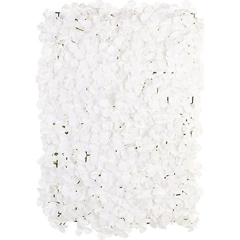 Tono Su Tono Pannello Ortensia 60 x 40 Cm Bianco
