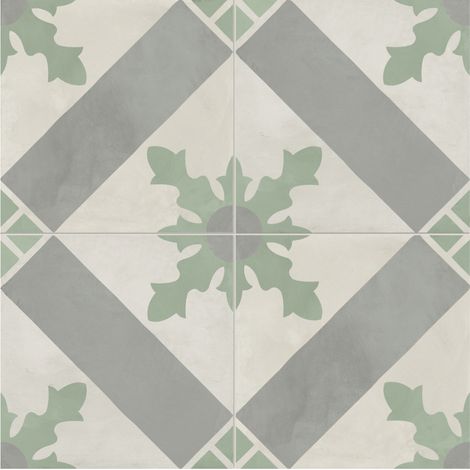 Carrelage sol / mur effet ciment vieilli 20x20 cm TERRA ART CARDINALE S.M (vendu par boite de 1,20m2) (1/4)
