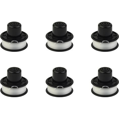 QOXEZY Lot de 6 têtes de débroussailleuse pour bobine d'alimentation A6226 avec performance solide pour entretien du jardin GL250 GL310 GL360 (1/5)