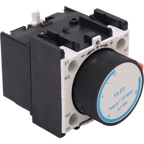 Contacteur AC F5-D2 (LA3-D22) 3P, bobine 220V, contact auxiliaire, usage industriel, homologué BERM (1/5)