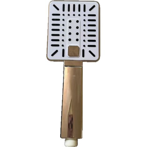 Douchette filtrante 5 modes de jet, finition chromée, raccord G1/2 universel, installation sans outils (1/2)