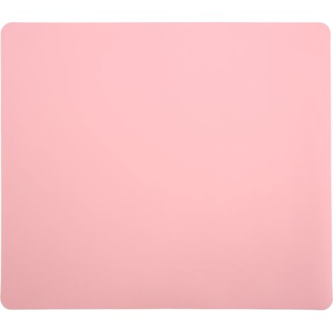 Tapis de Cuisine en Silicone Anti-Dérapant, Résistant à la Chaleur et Lavable - Rose pour DIY et Pâtisserie (1/5)