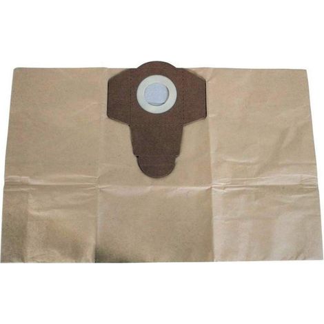 Kit 5 sacchetti di carta per aspiratore Scheppach asp50-es