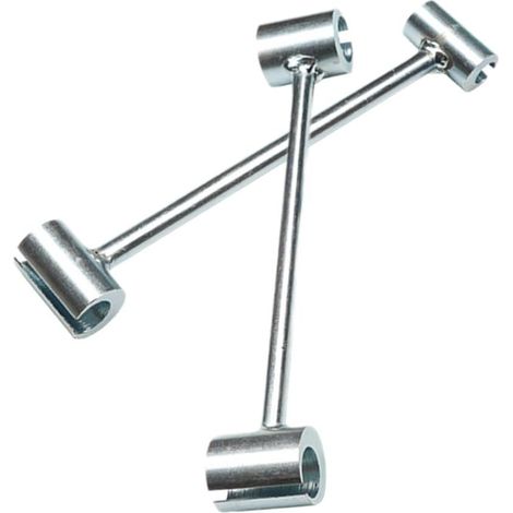 Clé de Réglage de l'Écart des Charnières, Outil de Réparation et Réglage de Charnière de Porte 8-25 mm, Ajustable (8-19 mm) (1/5)