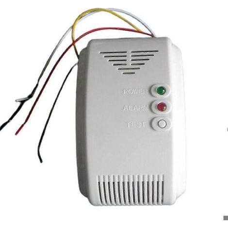 Capteur D'Alarme De Gaz - 12 V - Propane Butane Gpl Gaz Naturel - Pour Camping-Car Bateau - 11,5 X 7 X 5 Cm - 1 Pièce (1/5)