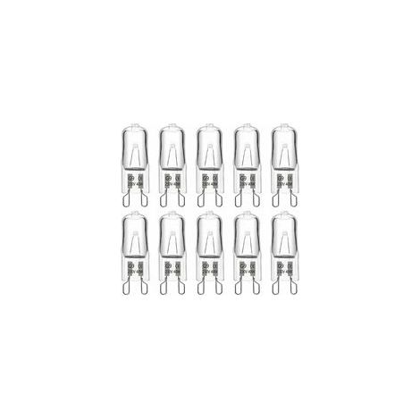 Ampoule Halogene G9 40W 230V, 480LM 2900K Blanc Chaud Dimmable, G9 Ampoules Capsule, pour Lustres, Lampes de Paysage, Appliques Murales, Éclairage d'armoire, Lot de 10 (1/5)