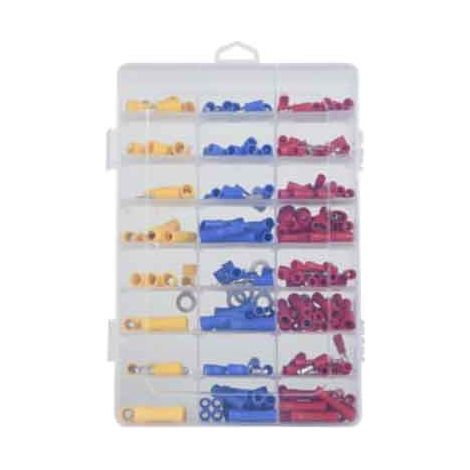 Kabelschuhe und Verbinder 250 Stück assortiert