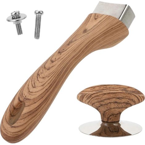 2 poignées de rechange pour couvercles de casseroles et poêles-15.8X3.4X1.2CM (1/4)