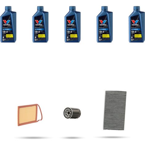 Kit tagliando 3 FILTRI e 5L OLIO compatibile con Citroen C5 1.8 16v 85kw dal 2004 (1/5)