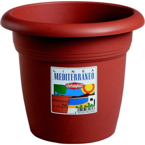 Vaso mediano de cerámica 18 H 14,0 Stefanpl