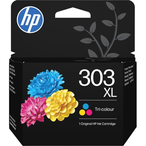 HP Cartuccia di inchiostro in tricromia originale ad alta capacità 303XL (1/5)