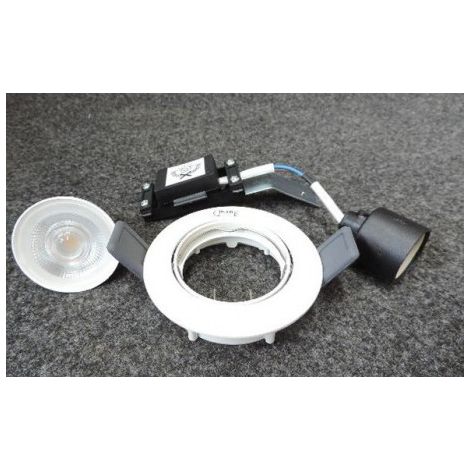 Kit spot LED encastré blanc 5W 4000K 420lm Ø 83x113mm 230V dimmable IP20 OSRAM LEDVANCE 800946