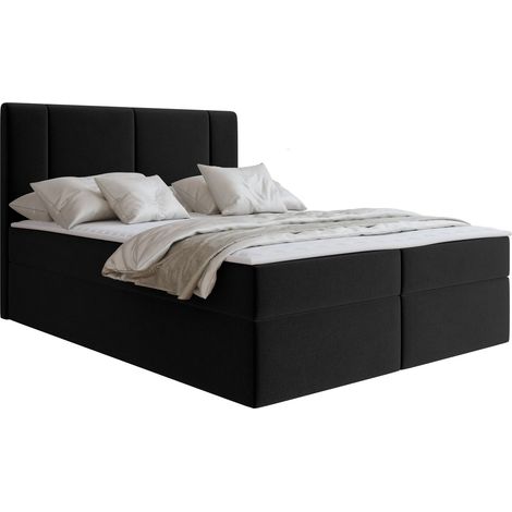 Cama continental Zanesville 101, Manila 18, Continental, Doble, 180x200, Tapiz, Somieres, 182x209x115cm