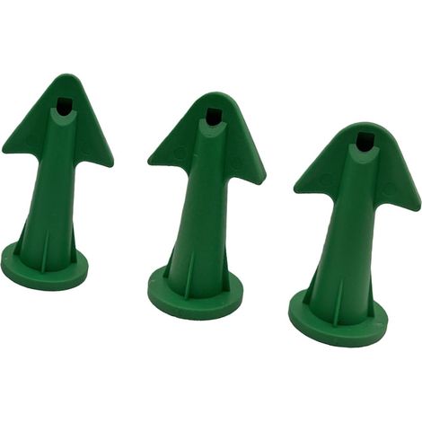 Lot de 3 buses en plastique pour colle verre embout pointu application colle remplissage joints portes fenêtres jointoiement finition accessoire pistolet à mastic outil bricolage universel pratique (1/5)