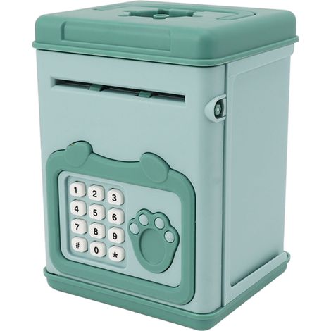Coffre-fort Tirelire Panda Dessin Animé Grande Capacité Code Secret Cadençon Enfants Monnaie Pièces Garçons Filles (1/5)