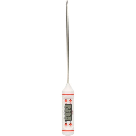 Thermomètre de haute précision en acier inoxydable en forme de stylo pour liquide alimentaire
