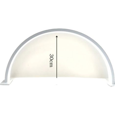 Nagelarbeitslampe, dimmbar, USB-betrieben, WEISS Groß 55cm (1/2)