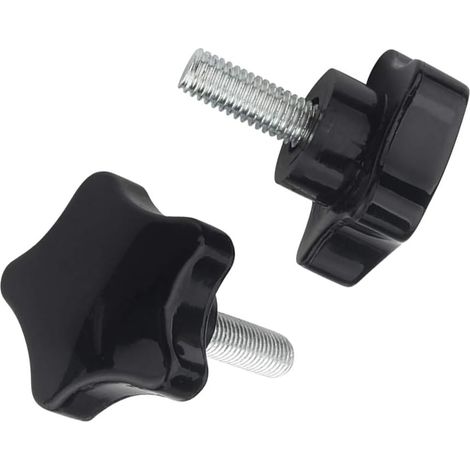 5 Pièces Poignée étoile, filetage mâle M4 M5 M6 M8 M10, plastique et métal, pour machines-outils et équipements industriels (1/5)