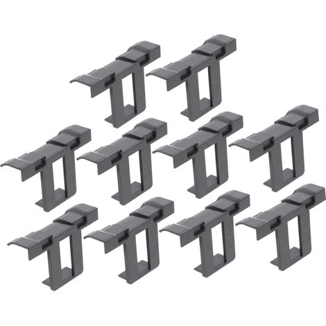 Lot de 10 clips de drainage pour panneaux solaires – boucles et clips de drainage pour panneaux photovoltaïques (30 mm) (1/5)