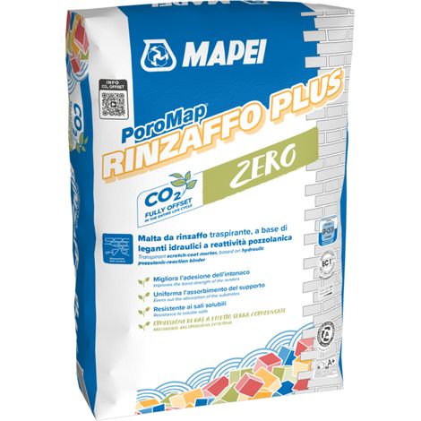 Poromap rinzaffo plus malta traspirante resistente ai sali 25 kg (1/5)