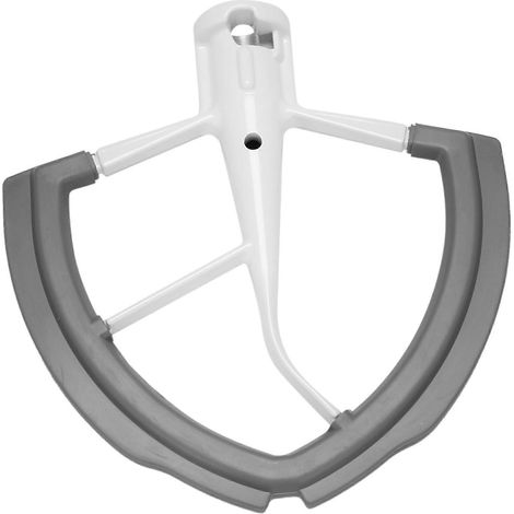 Batteur à bord flexible pour robot pâtissier à bol relevable -- (1/5)