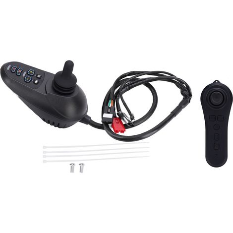 Contrôleur de joystick électrique 50A, commande universelle intégrée avec télécommande et connecteur de frein magnétique à courant élevé