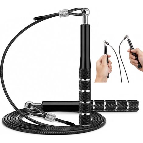 Speed Skipping Rope, Adjustable Speed Rope for Fitness, Versatile Design for Men, Women, Kids and Girls for Daily Workout